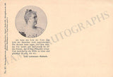 Lehmann, Lilli - Autographs Collection