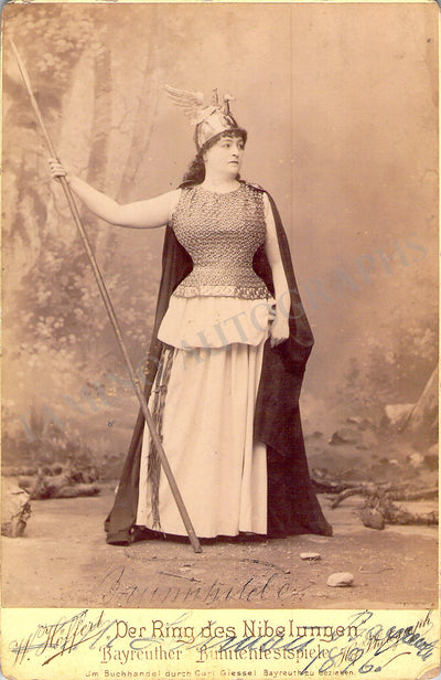 Brunnhilde in Walkure (1896)