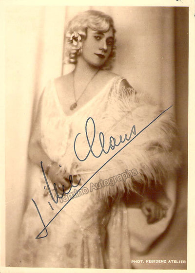 CLAUS, Lillie (Various Autographs)