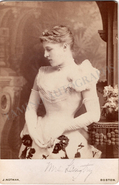 Langtry, Lillie - Set of 3 Autographs & Photo Lot