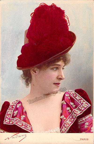 Langtry, Lillie - set of 1 signed card and photo memorabilia