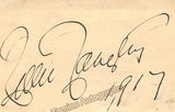 Langtry, Lillie - set of 1 signed card and photo memorabilia