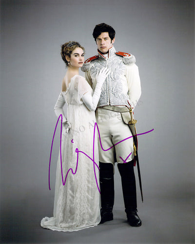 James, Lily - Signed Photograph in "War & Peace"