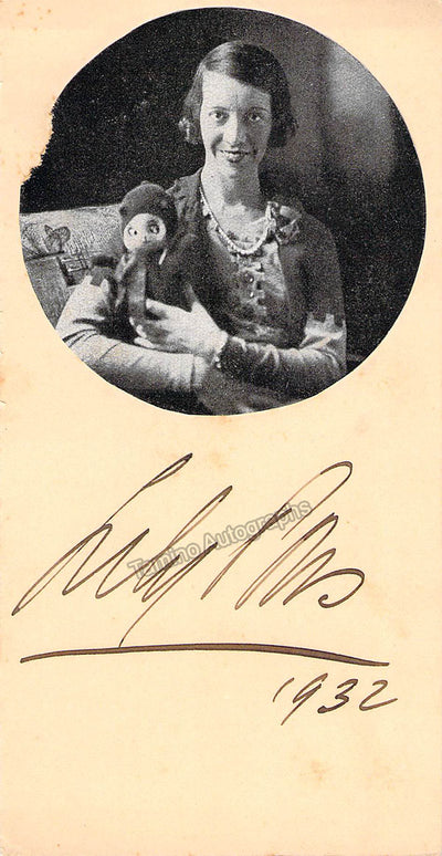 Card & Photo (1932)