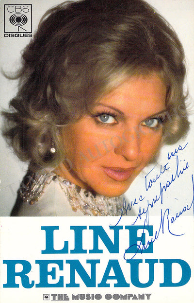 Renaud, Line - Signed Photograph