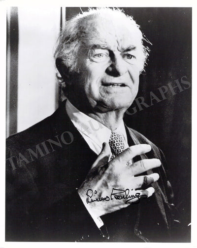 Pauling, Linus - Signed Photograph