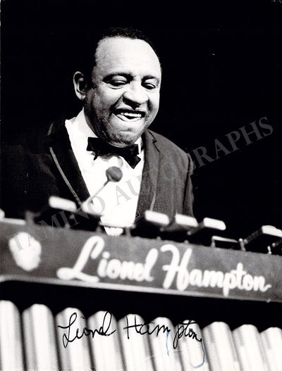 Hampton, Lionel - Signed Photograph
