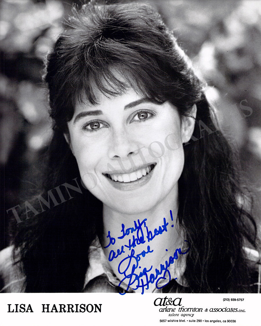 Harrison, Lisa - Signed Photograph