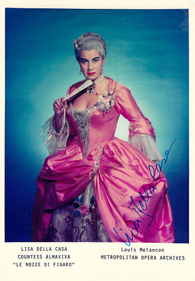 The Countess in Le Nozze