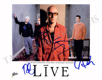 Live - Signed Photograph