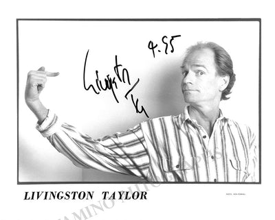 Taylor, Livingston - Signed Photograph 1995