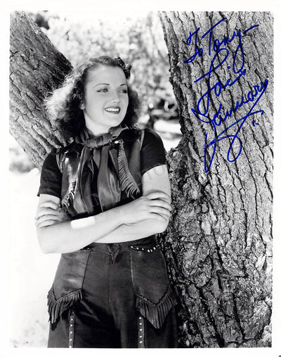 January, Lois - Signed Photograph