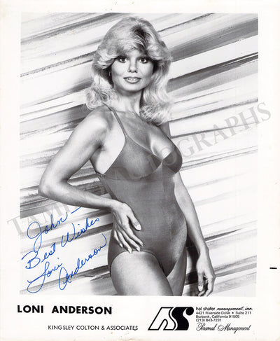 Anderson, Loni - Signed Photograph