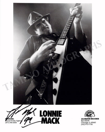Mack, Lonnie - Signed Photograph 1999