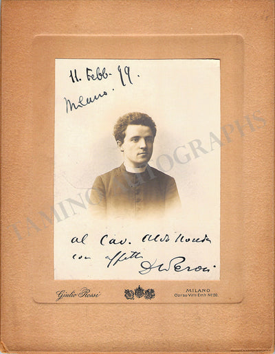 Perosi, Lorenzo - Signed Photograph 1899