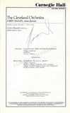 Conductors Signed Program Pages – Set of 42
