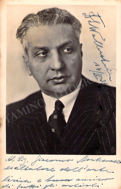 Wallerstein, Lothar - Signed Photograph 1937