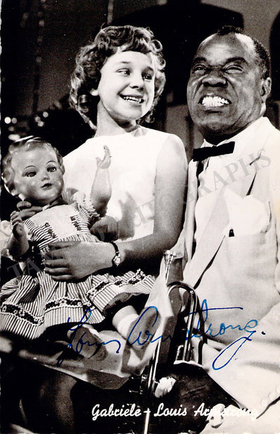 Armstrong, Louis - Signed Photograph