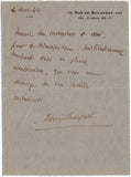 Beydts, Louis - Set of 2 Autograph Letters Signed