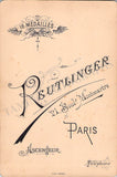 Diemer, Louis - Signed Cabinet Photograph 1894