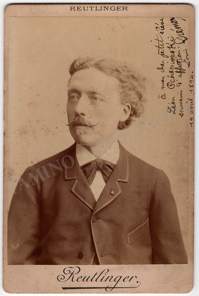 Diemer, Louis - Signed Cabinet Photograph 1894