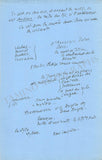 Gillet, Louis - Autograph Manuscript Signed