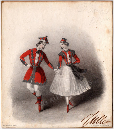 Julien, Louis-Antoine - Set of 2 Signed Color Lithographs