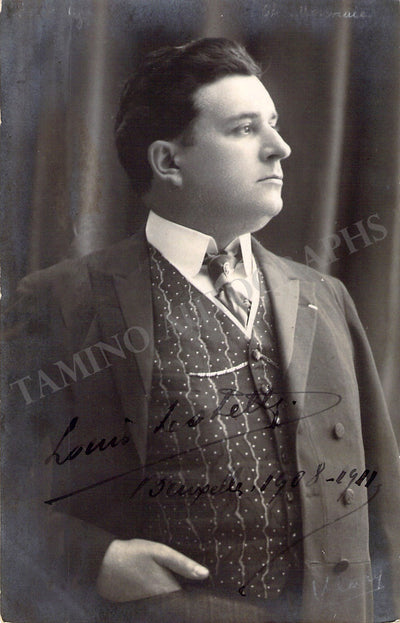 LESTELLY, Louis (Various Autographs)