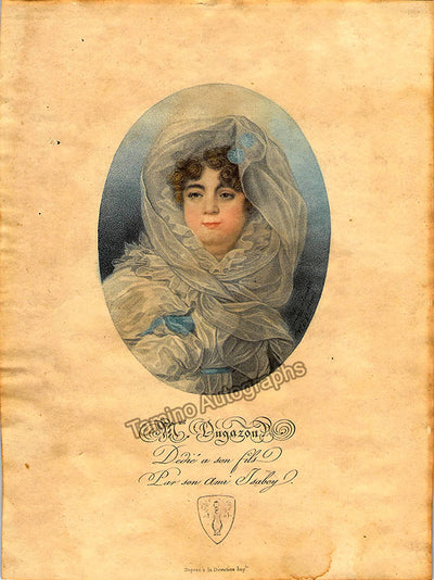 Dugazon, Louise - Vintage Print