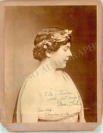Homer, Louise - Signed Cabinet Photo 1911