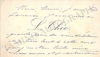 Theo, Louise - Autograph Collection