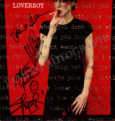 Loverboy Signed LP – Autographed Debut Album 1980 by Band