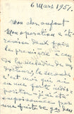 Korsoff, Lucette - Autograph Letter Signed