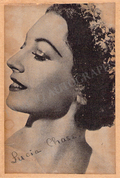 Chase, Lucia - Signed Photograph