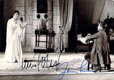 Popp, Lucia - Morris, James - Double Signed Photograph in Nozze di Figaro