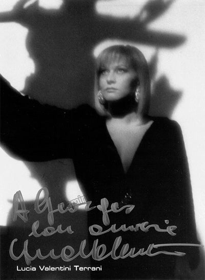Valentini-Terrani, Lucia - Signed Photograph