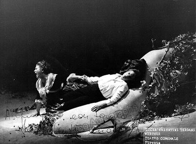 Valentini-Terrani, Lucia - Signed Photograph in Werther