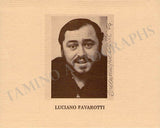 Pavarotti, Luciano - Signed Greeting Card