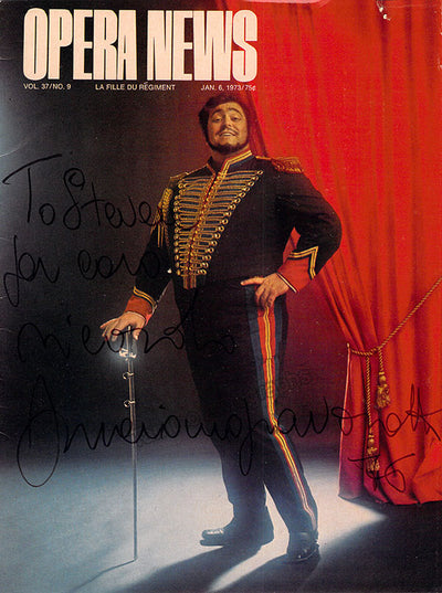 Fille du Regiment - Signed Opera News Cover Photo