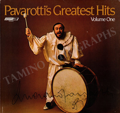 Pavarotti, Luciano - Signed Record "Greatest Hits Vol I"