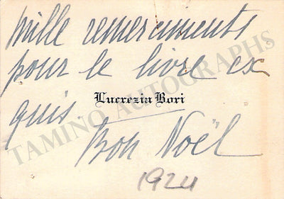 Bori, Lucrezia (1924)