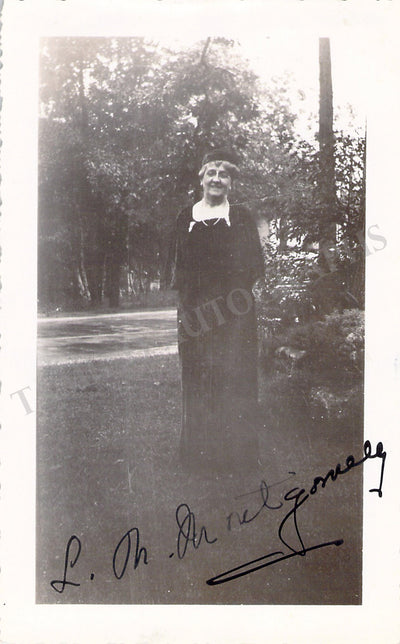 Montgomery, Lucy Maud - Signed Photograph