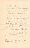 Halevy, Ludovic - Autograph Letter Signed 1881