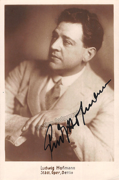 HOFMANN, Ludwig