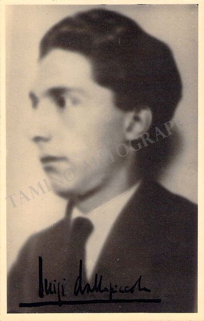 Dallapiccola, Luigi - Signed Photograph
