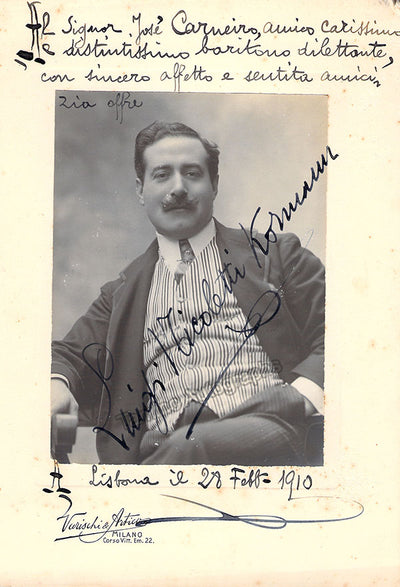 Nicoletti-Kormann, Luigi - Signed Photograph
