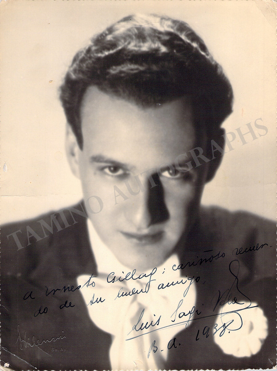 SAGI VELA Luis Various Autographs Tamino Autographs sagi-vela-luis-various-autographs-tamino-autographs