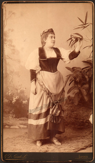 Gilboni, Luisa - Set of 2 Vintage Cabinet Photos