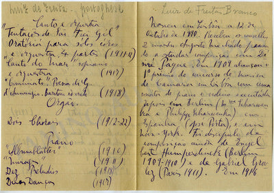 De Freitas, Luiz - Autograph Document