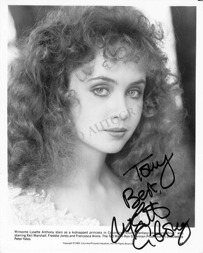 Anthony, Lysette - Signed Photograph in "Krull"